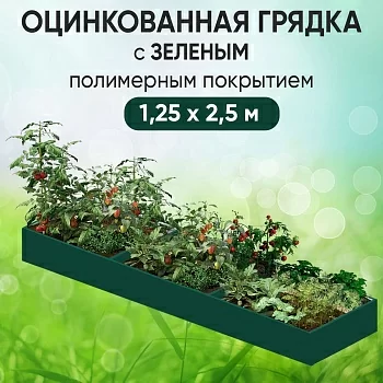 Грядка зеленая (1,25 х 2,5)